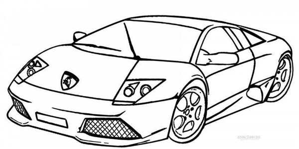 Раскраска Lamborghini Centenario