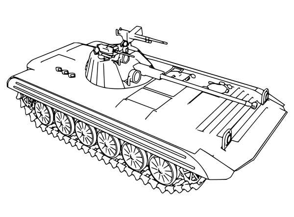 Танк т72 раскраска