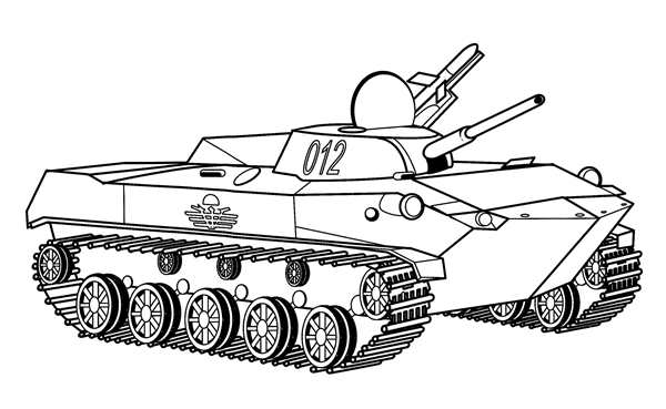 Раскраска танк т34 World of Tanks