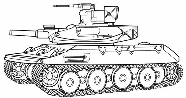 Танк т72 вектор