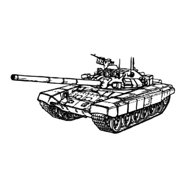 Танк т-80 раскраска