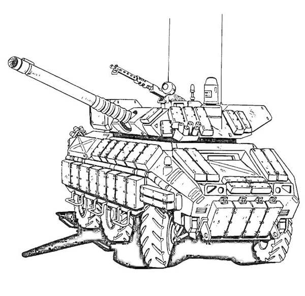 Шасси танка т80