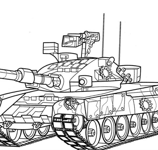 Т90 разукрашка