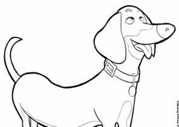 Раскраска Такса Веселые Активности для Детей и Лovers PET