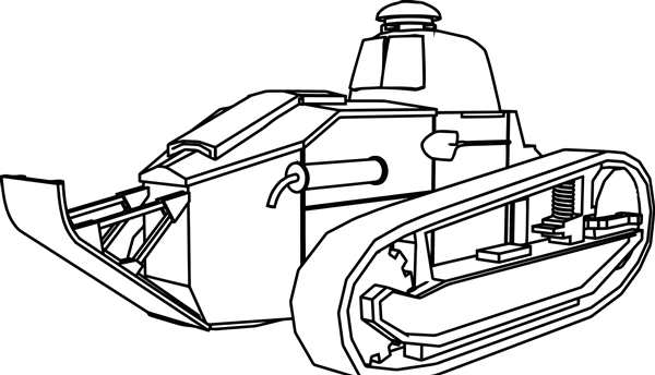 Легкий танк Рено ФТ-17