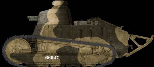 Танк Renault ft-17