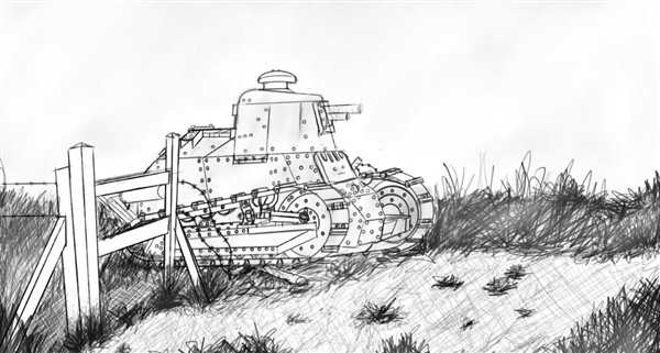 Рено ft-17 чертежи