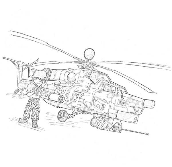 Ка-50 вертолёт