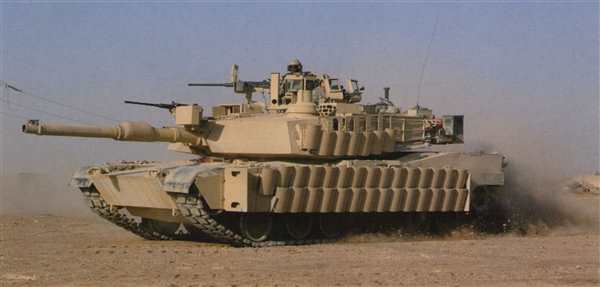 Раскраска Танк M1A1 Abrams США uctor