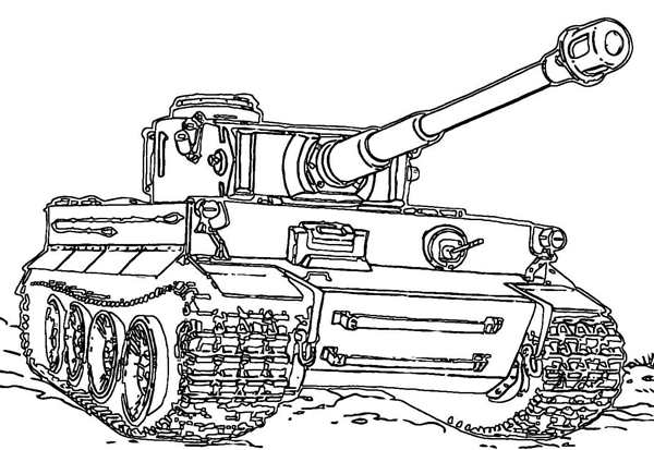 Раскраска танк т 34