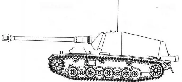 Раскраска Танк с артиллерийской пушкой