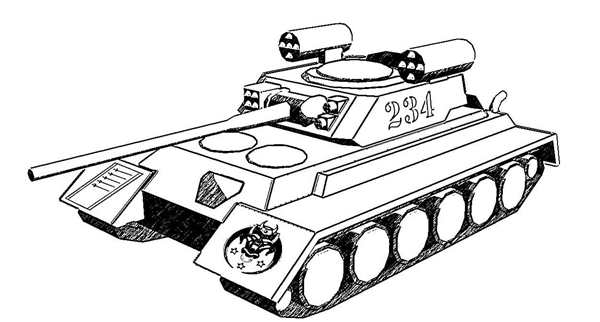 T14 Армата Blueprint