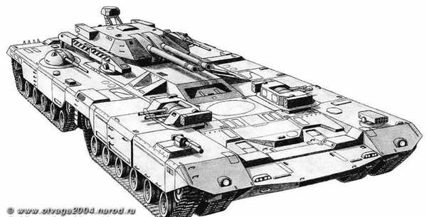 Чертежи танка т-14 Армата