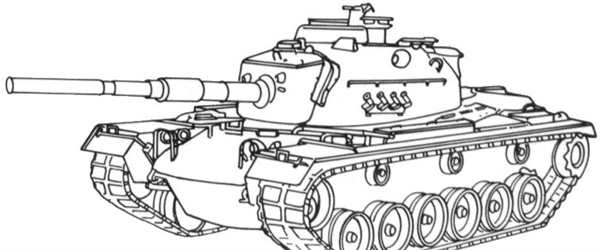Танк т-80 раскраска