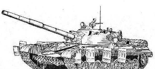 Раскраска Танка T85 Волшебные Цвета на Классике Военной Техники
