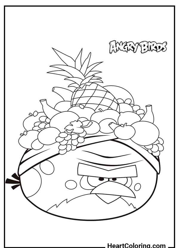 Angry Birds 2 раскраска