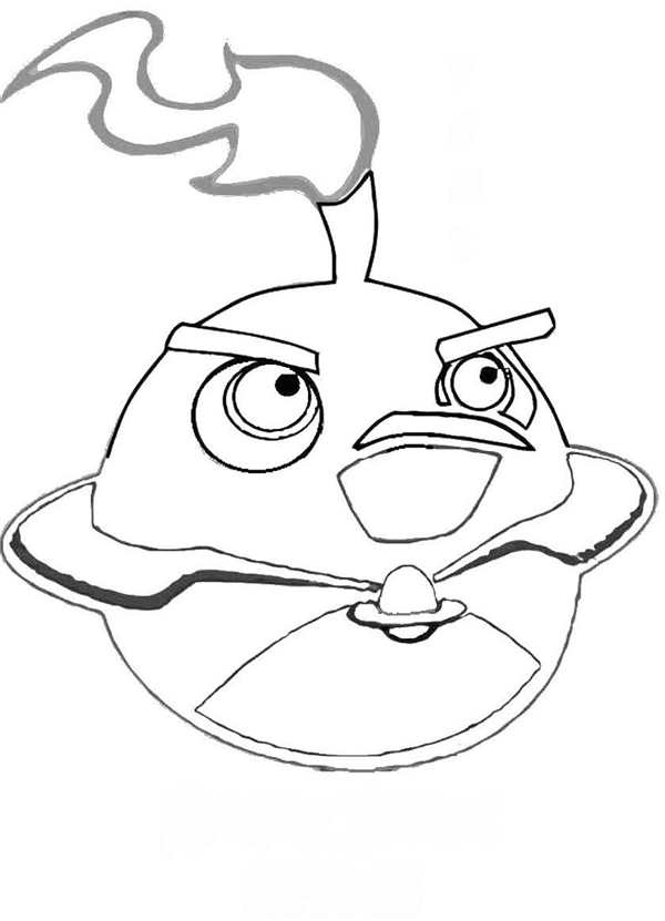Angry Birds раскраска