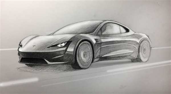 Тесла model 3 в векторе