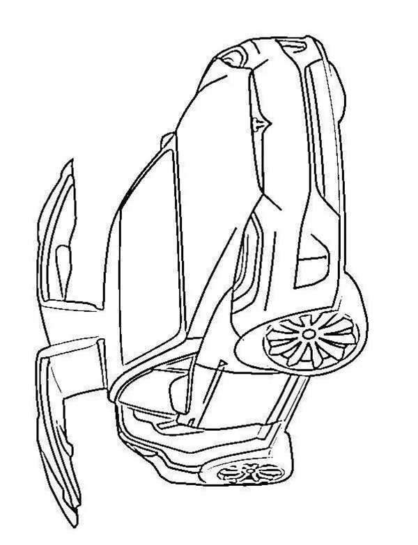 Tesla model x рисовать