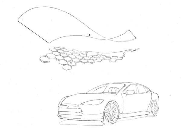 Раскраска Tesla Model YCreative Way to Explore Automotive Design