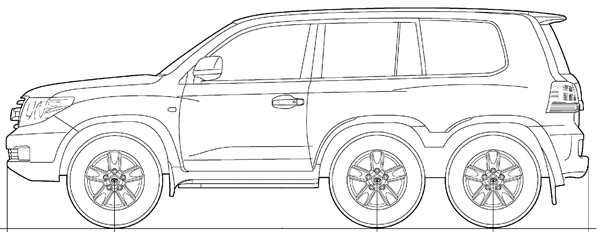 FJ Cruiser Toyota vector