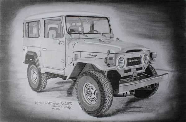 Toyota FJ Cruiser раскраска