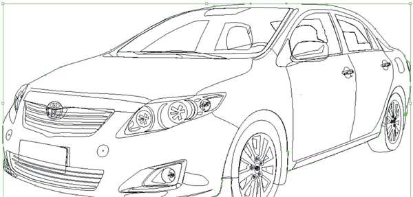 Toyota Camry xv40 эскиз