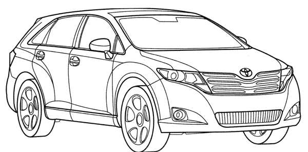 Раскраска Lexus lx570