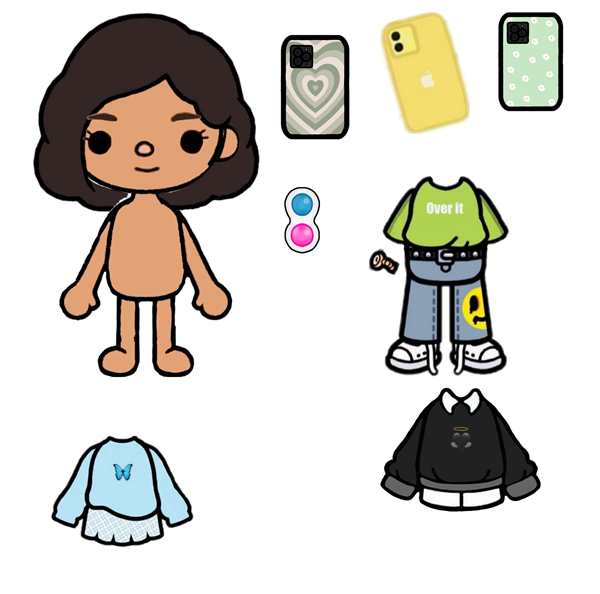 Раскраска Тока БокаCreative Coloring for Unique Childrens Outfits