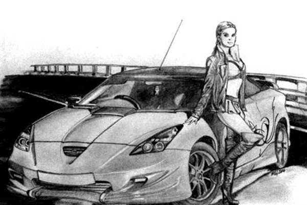 Раскраска Toyota Celica GT Веселые Активности для Детей и Взрослых