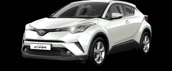 Раскраска Toyota CHR Веселые Акции для Детей и Взрослых
