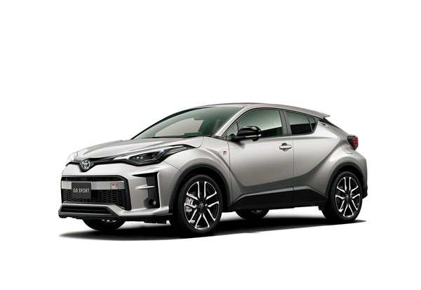 Раскраска Toyota CHR Веселые Акции для Детей и Взрослых