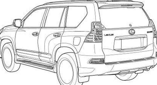 Раскраска Toyota RAV4 Веселье дляFans и Самих водителей