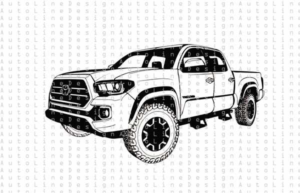 Раскраска Toyota Tundra Веселье и Знания для Детей