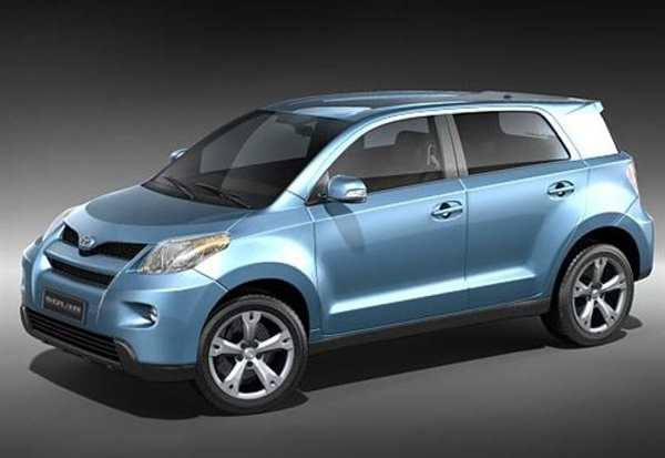 Раскраска Toyota Urban Cruiser Веселые Акции для Детей