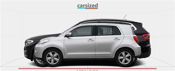 Раскраска Toyota Urban Cruiser Веселые Акции для Детей