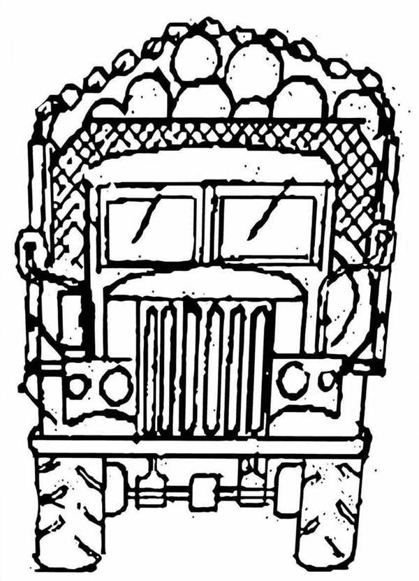 Raskraska для детей Traktor