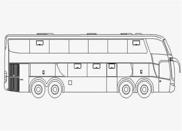 Автобус раскраска для детей