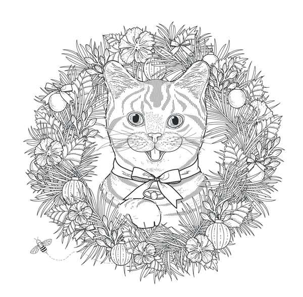 Рисунки для срисовки котики