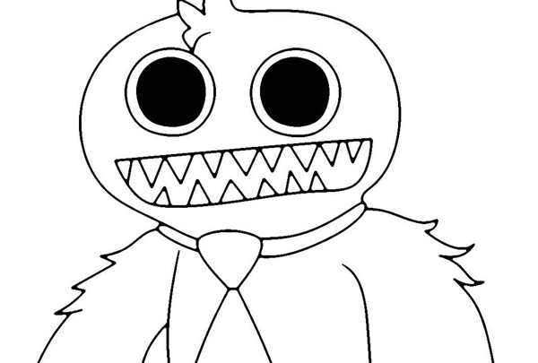 Раскраска smile Critters