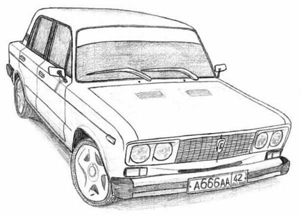 ВАЗ 2107 вектор