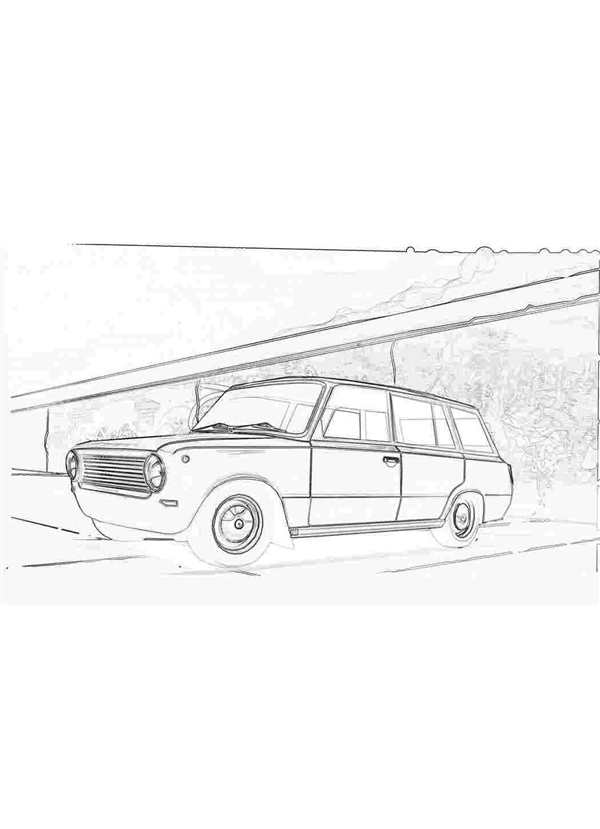 ВАЗ 2102 чертеж