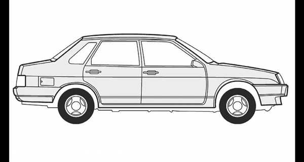 Раскраска ВАЗ2115 ПодаритеAutoМиру Веселья