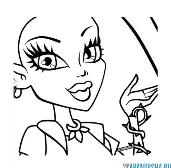 Раскраска Венеры МакФлайтропCreative Fun for All Ages
