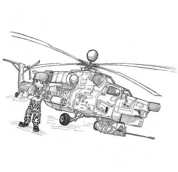 Bell Ah-1 Cobra чертеж