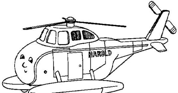 Раскраска Вертолёт с заклепками iplanes