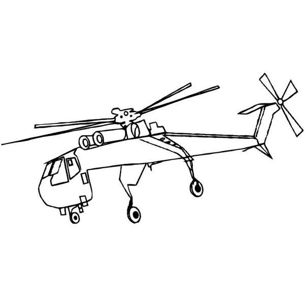 Раскраска Вертолёта Боинг V22 Osprey Задача и Взлет