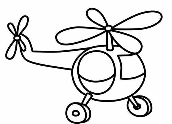 Раскраска вертолёта веселье иeducation for kids