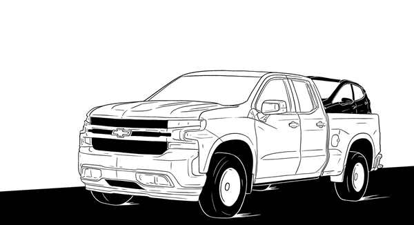 Раскраска Ram 1500