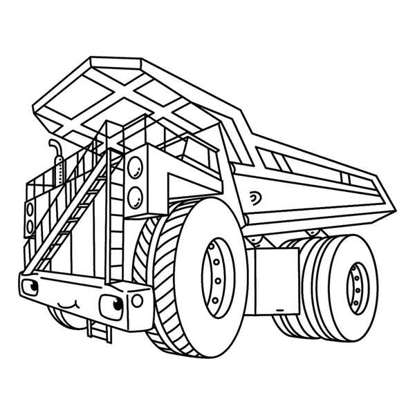 БЕЛАЗ 75306 чертеж